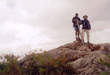 [Deepak and Frank on top of Mt. Treadway]