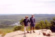 [Frank and Deepak on top of Pharaoh Mountain]