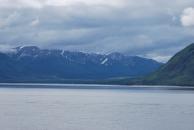 [Sea and mountains by Turnagain Arm]