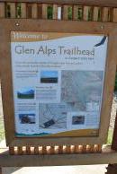 [Glen Alps Trailhead sign]