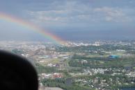 [Rainbow over Fairbanks]