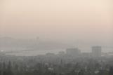 [Sunset on San Francisco from the Claremont Hotel]