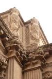 [Sculptures on top of the Palace of Fine Arts]