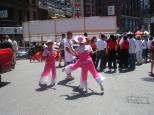 [Girls practicing a traditional Chinese dance]