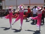 [Girls practicing a traditional Chinese dance]