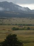 [A meadow with low clouds]