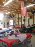 [Another shot of the dining barn]