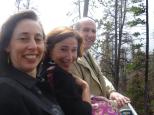 [Jen, Gwen, and Jim on the chairlift]