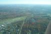 [Ithaca airport from right downwind, runway 14]