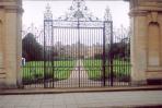 [Gate in front of Oxford Campus]