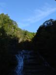 [Waterfall and sky]