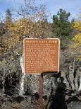 [Bonito Lava Flow sign]