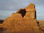 [Evening light on a Wupatki Pueblo]