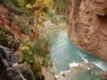 [Scenic view beyond Mooney Falls]