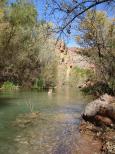 [stream near Navajo Falls]