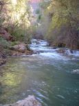 [stream near Navajo Falls]