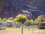 [Helicopter leaving Supai]