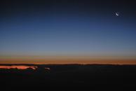 [Moon at 39,000 feet]