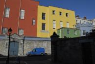 [Colorful buildings in Dublin Castle]