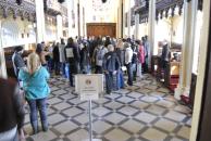 [Tourists in Chapel Royal]