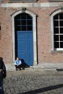 [Dublin Castle door]