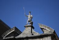 [Another statue on top of Dublin Castle]