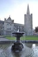 [Fountain in front of St. Patrick's Cathedral]