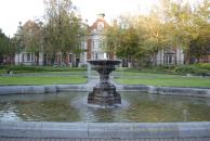 [Fountain in front of St. Patrick's Cathedral]