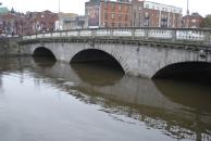 [Bridge over the Liffey River]