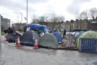 [Occupy Galway tents]