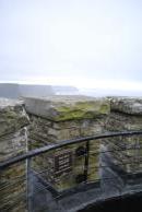 [Cliffs of Moher and sign]