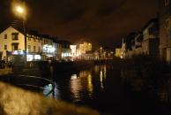 [Bridge on Father Griffin Rd., Galway at night]