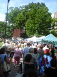 [People ahead at the market]