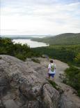 [At the top of Cadillac Mountain]