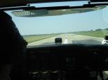 [Landing at Brown County airport, Saginaw, MI]