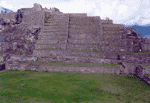 [Courtyard at Machu Picchu]