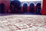 [Monastery Courtyard]