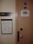 [FSM sign on door]