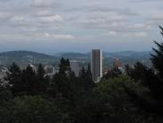 [Downtown Portland from the Japanese Gardens]